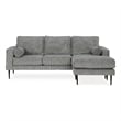 Signature Design by Ashley Hazela Charcoal Sofa Chaise