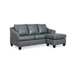 Signature Design by Ashley Genoa Steel Sofa Chaise