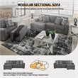Signature Design by Ashley Gardiner Pewter Sofa Chaise
