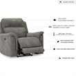 Signature Design by Ashley Next-Gen DuraPella Slate Power Recliner