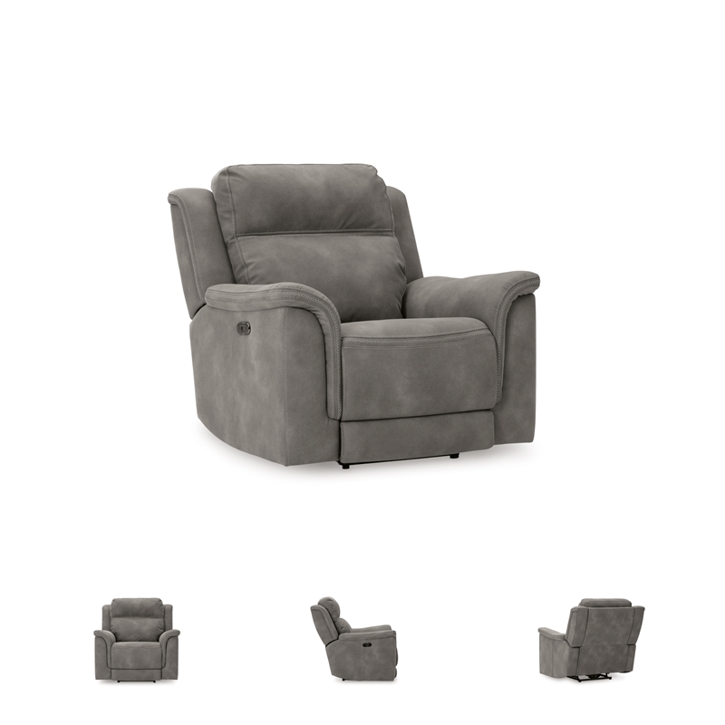 Signature Design by Ashley Next-Gen DuraPella Slate Power Recliner