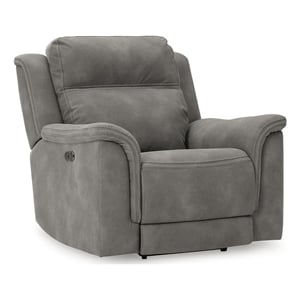 signature design by ashley next-gen durapella slate power recliner