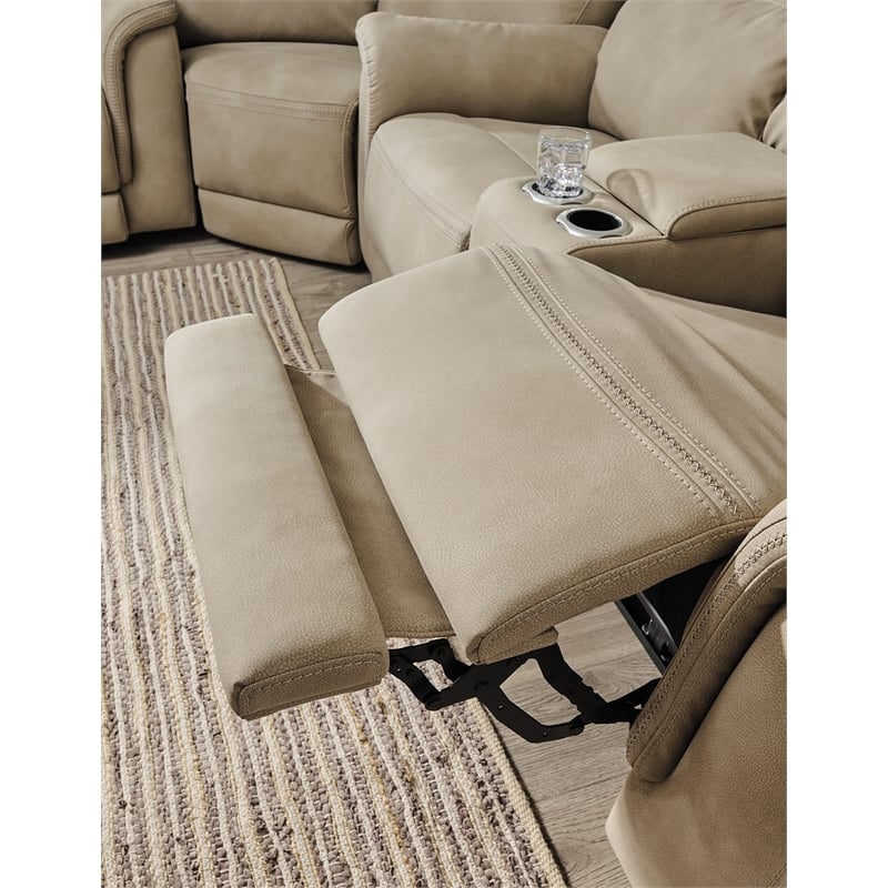 Signature Design by Ashley Next-Gen DuraPella Sand Power Reclining Sofa