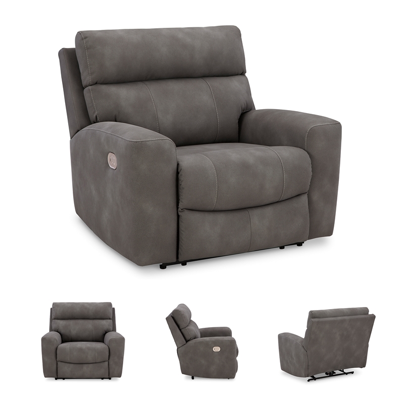 Signature Design by Ashley Next-Gen DuraPella Slate Power Recliner