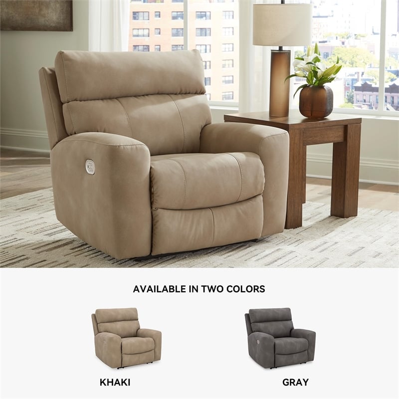 Signature Design by Ashley Next-Gen DuraPella Sand Power Recliner