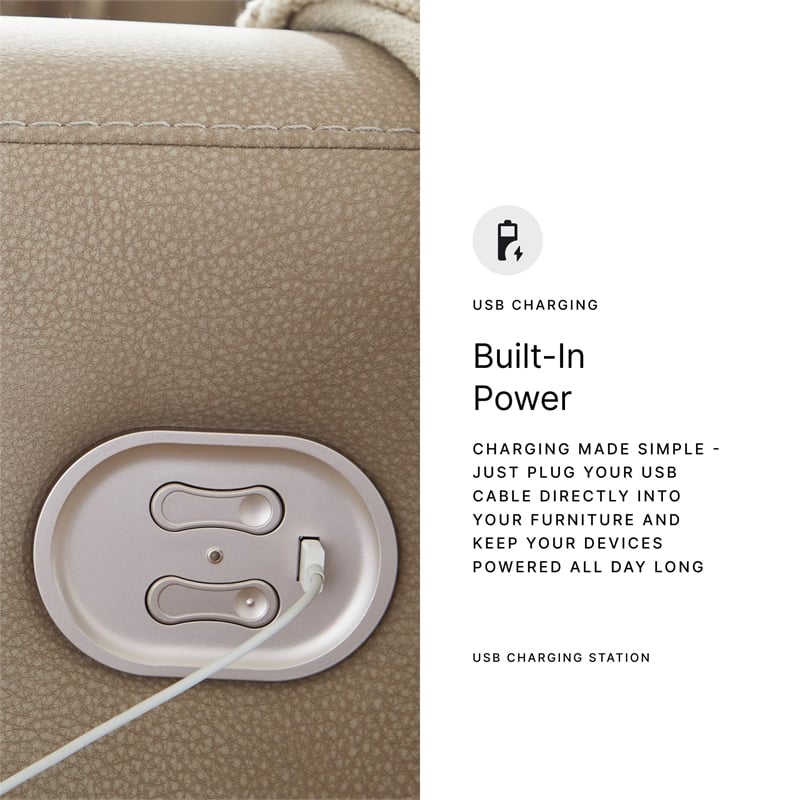 Signature Design by Ashley Next-Gen DuraPella Sand Power Recliner