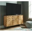 Signature Design by Ashley Cadewick Brown & Black Accent Cabinet