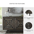 Signature Design by Ashley Fair Ridge Black & Brown Accent Cabinet