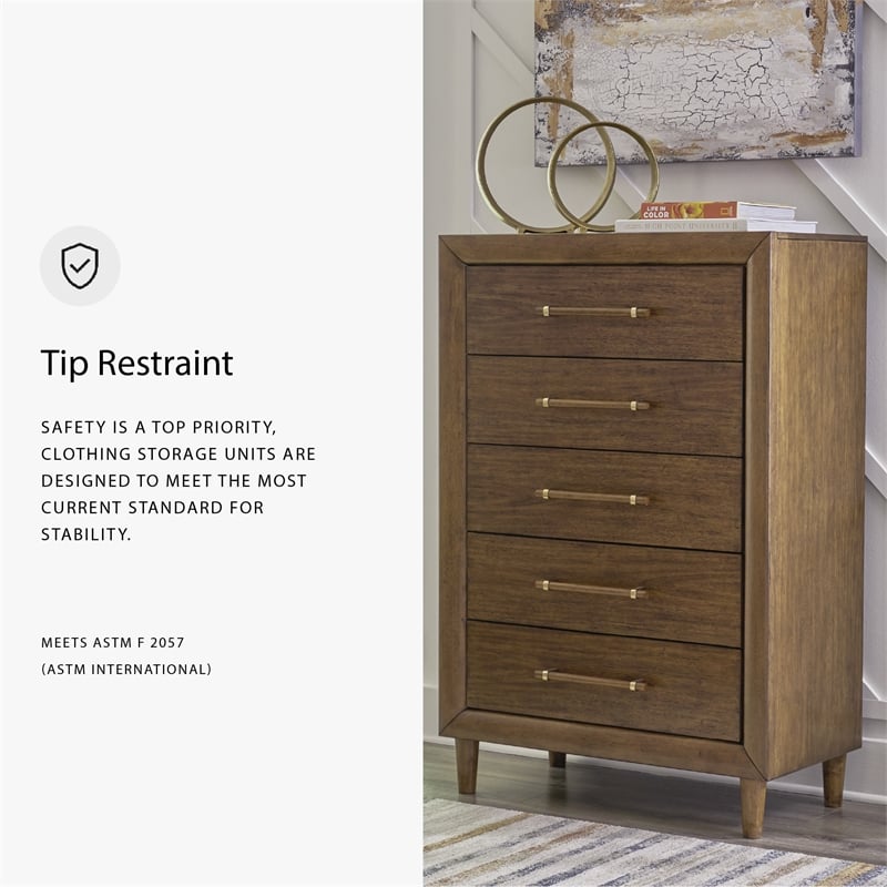 Ashley Furniture Lyncott Brown Chest of Drawers