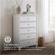 Ashley Furniture Fortman White Chest of Drawers