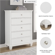Ashley Furniture Fortman White Chest of Drawers