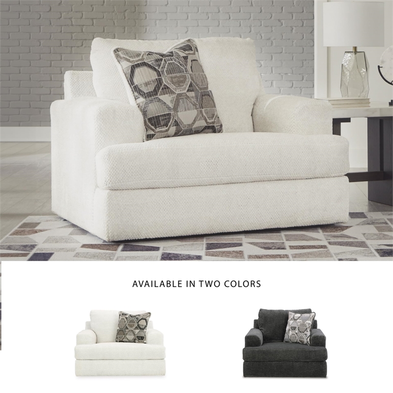 Signature Design by Ashley Karinne Linen Oversized Chair
