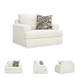 Signature Design by Ashley Karinne Linen Oversized Chair