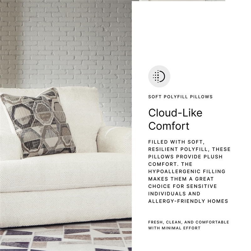 Signature Design by Ashley Karinne Linen Oversized Chair