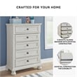 Ashley Furniture Robbinsdale Light Gray Chest of Drawers