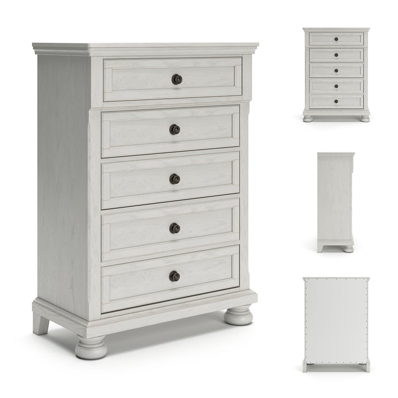 Ashley Furniture Robbinsdale Light Gray Chest of Drawers