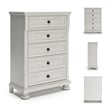 Ashley Furniture Robbinsdale Light Gray Chest of Drawers