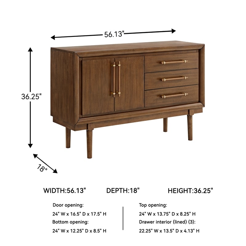 Signature Design by Ashley Lyncott Brown Dining Server