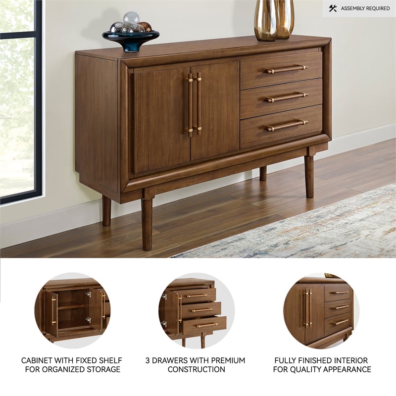 Signature Design by Ashley Lyncott Brown Dining Server