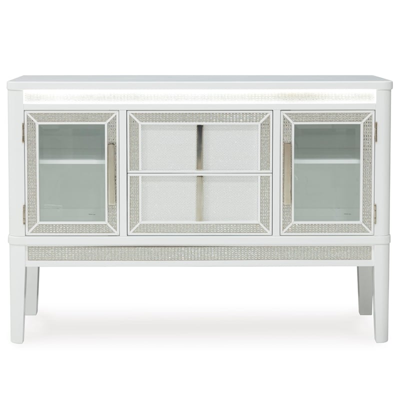 Signature Design by Ashley Chalanna White Dining Server