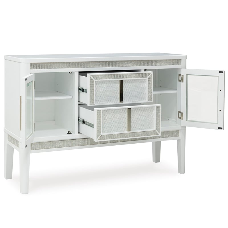 Signature Design by Ashley Chalanna White Dining Server