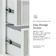 Signature Design by Ashley Chalanna White Dining Server