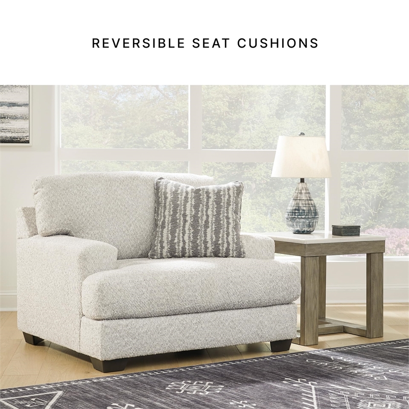 Signature Design by Ashley Brebryan Flannel Oversized Chair