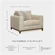 Signature Design by Ashley Parklynn Desert Oversized Chair