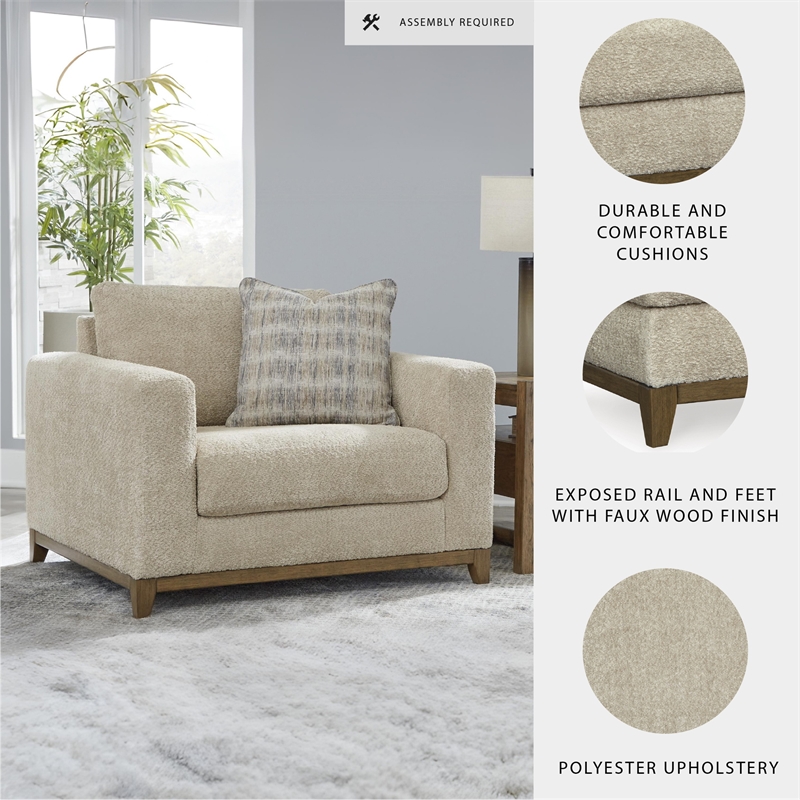 Signature Design by Ashley Parklynn Desert Oversized Chair