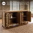 Signature Design by Ashley Dresor Brown & Beige Accent Cabinet