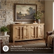 Signature Design by Ashley Dresor Brown & Beige Accent Cabinet