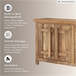 Signature Design by Ashley Dresor Brown & Beige Accent Cabinet