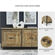 Signature Design by Ashley Camney Brown & Beige Accent Cabinet