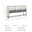 Signature Design by Ashley Freyton White & Gray Accent Cabinet