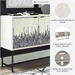 Signature Design by Ashley Freyton White & Gray Accent Cabinet