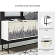 Signature Design by Ashley Freyton White & Gray Accent Cabinet