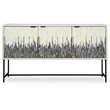 Signature Design by Ashley Freyton White & Gray Accent Cabinet