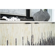 Signature Design by Ashley Freyton White & Gray Accent Cabinet