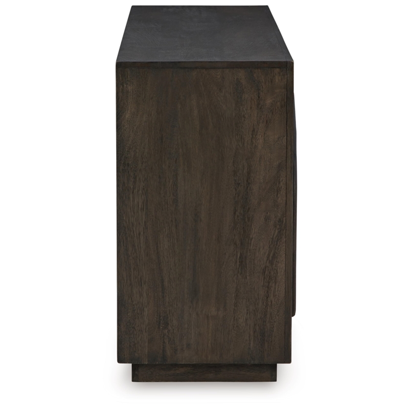 Signature Design by Ashley Dreley Grayish Brown Accent Cabinet