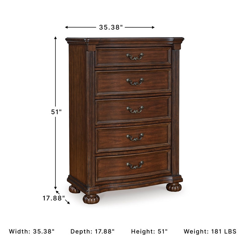 Ashley Furniture Lavinton Brown Chest of Drawers