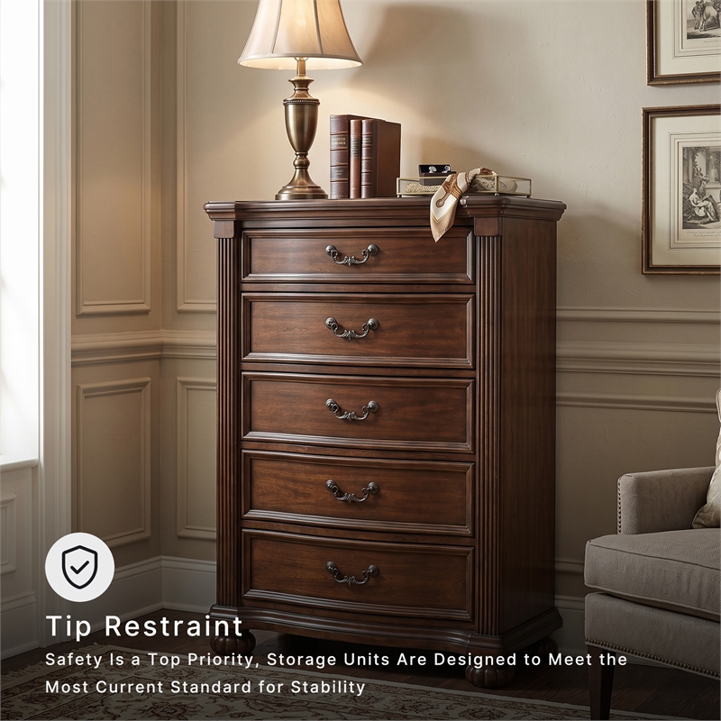 Ashley Furniture Lavinton Brown Chest of Drawers