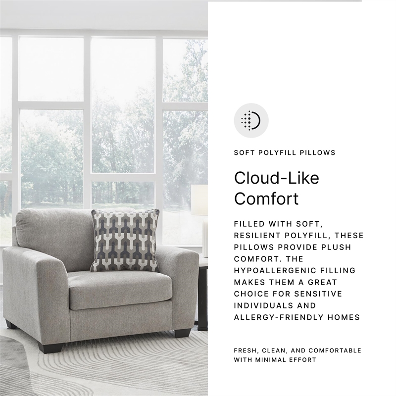 Signature Design by Ashley Avenal Park Flannel Oversized Chair