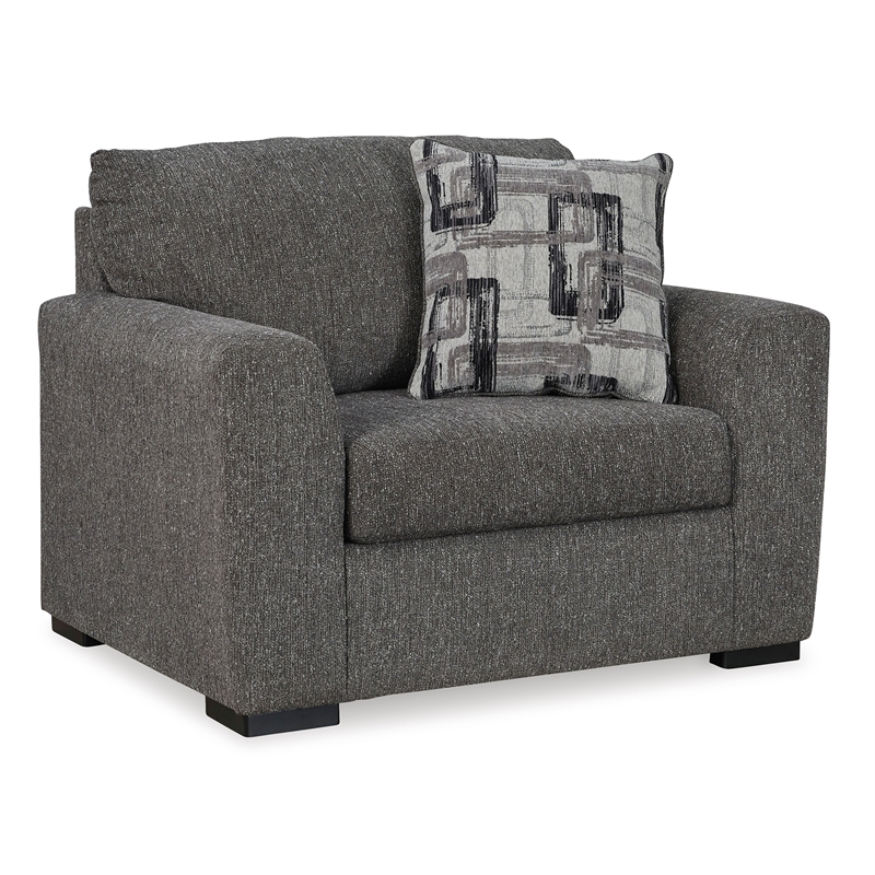 Signature Design by Ashley Gardiner Pewter Oversized Chair