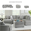 Signature Design by Ashley Casselbury Cement Oversized Swivel Accent Chair