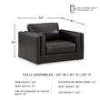 Signature Design by Ashley Amiata Onyx Oversized Chair