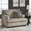 Signature Design by Ashley Stonemeade Taupe Oversized Chair