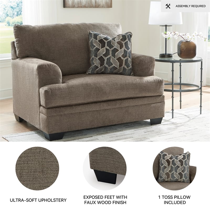 Signature Design by Ashley Stonemeade Nutmeg Oversized Chair