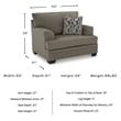 Signature Design by Ashley Stonemeade Nutmeg Oversized Chair