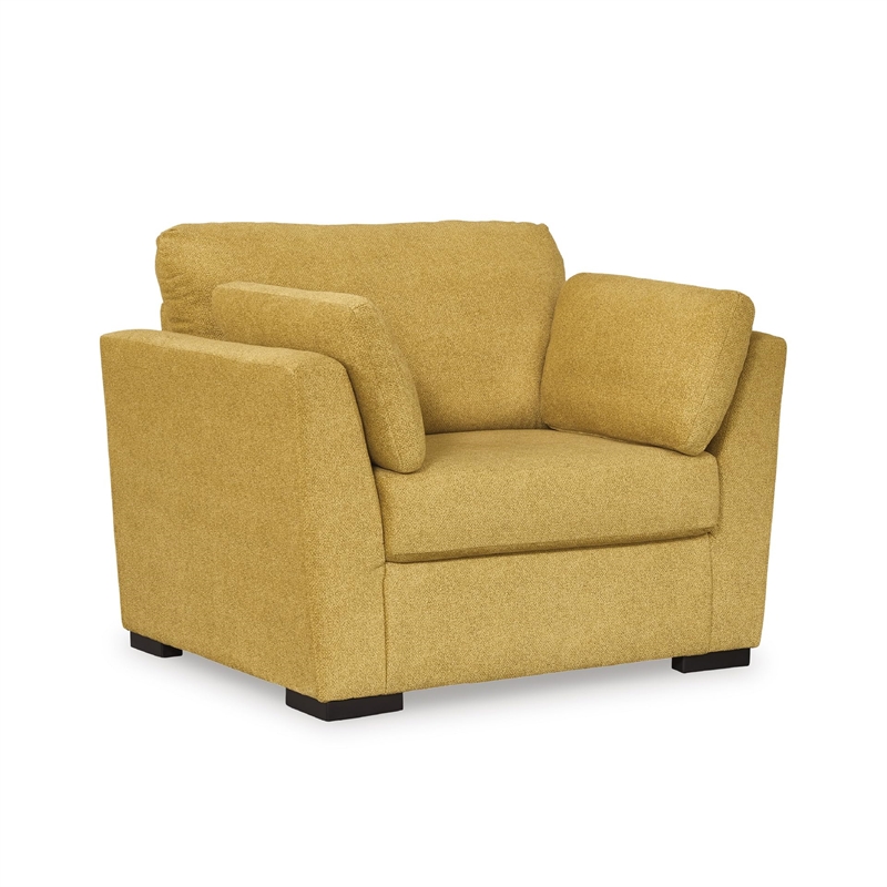 Signature Design by Ashley Keerwick Yellow Oversized Chair