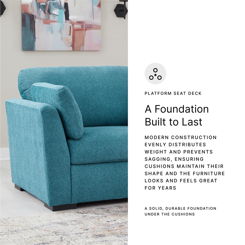 Signature Design by Ashley Keerwick Blue Oversized Chair